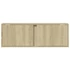 Kép 6/11 - Sonoma tölgy színű fali TV-szekrény LED-ekkel 100x31x35 cm