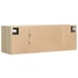 Kép 8/11 - Sonoma tölgy színű fali TV-szekrény LED-ekkel 100x31x35 cm