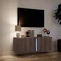 Kép 5/11 - Barna tölgyszínű fali TV-szekrény LED-del 100x31x35 cm