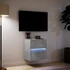 Kép 5/11 - Betonszürke falra szerelhető TV-szekrény LED-del 41x31x45 cm