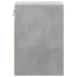 Kép 7/11 - Betonszürke falra szerelhető TV-szekrény LED-del 41x31x45 cm