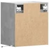 Kép 8/11 - Betonszürke falra szerelhető TV-szekrény LED-del 41x31x45 cm