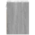 Kép 7/11 - 2 db szürke sonoma fali TV-szekrény LED-ekkel 41 x 31 x 45 cm