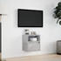 Kép 4/11 - Betonszürke falra szerelhető TV-szekrény LED-del 41x31x45 cm