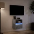 Kép 5/11 - Betonszürke falra szerelhető TV-szekrény LED-del 41x31x45 cm