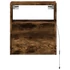 Kép 6/11 - 2 db füstös tölgy fali TV-szekrény LED-ekkel 41 x 31 x 45 cm