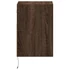 Kép 7/11 - 2 db barna tölgyszínű fali TV-szekrény LED-del 41 x 31 x 45 cm