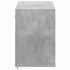 Kép 7/11 - Betonszürke falra szerelhető TV-szekrény LED-del 100x31x45 cm