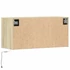 Kép 8/11 - Sonoma tölgy színű fali TV-szekrény LED-ekkel 80x31x35 cm