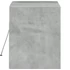 Kép 7/11 - Betonszürke falra szerelhető TV-szekrény LED-del 80x31x35 cm