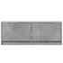 Kép 6/11 - Betonszürke falra szerelhető TV-szekrény LED-del 100x31x35 cm
