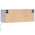 Kép 8/11 - Betonszürke falra szerelhető TV-szekrény LED-del 100x31x35 cm