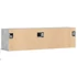 Kép 8/11 - Betonszürke falra szerelhető TV-szekrény LED-del 140x31x38 cm