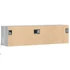 Kép 8/11 - Szürke sonoma színű fali TV-szekrény LED-ekkel 140 x 31 x 38 cm