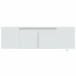 Kép 6/11 - Fehér falra szerelhető TV-szekrény LED-lámpákkal 135x31x39,5 cm