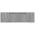 Kép 6/11 - Szürke sonoma színű fali TV-szekrény LED-del 135x31x39,5 cm