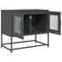 Kép 5/11 - Antracitszürke hidegen hengerelt acél TV-szekrény 68x39x60,5 cm