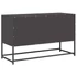 Kép 8/11 - Fekete hidegen hengerelt acél TV-szekrény 100,5x39x60,5 cm