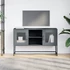 Kép 3/11 - Antracitszürke acél TV-szekrény 100,5x39x60,5 cm