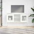 Kép 3/11 - Fehér acél TV-szekrény 100,5x39x60,5 cm