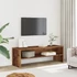 Kép 1/9 - Antik hatású szerelt fa TV-szekrény 120 x 40 x 40 cm