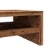 Kép 8/10 - Régi fa forgácslap monitorállvány 42 x 24 x 13 cm