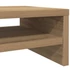 Kép 8/10 - Kézműves tölgy színű szerelt fa monitorállvány 42x24x13 cm