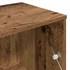 Kép 9/11 - TV szekrény Régi fa 120x34x37 cm Gépelt fa