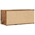 Kép 6/11 - Antik fa színű szerelt fa TV-szekrény 80x34x35,5 cm