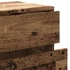 Kép 7/11 - Antik fa színű szerelt fa TV-szekrény 80x34x35,5 cm