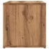 Kép 5/11 - Kézműves tölgy színű szerelt fa TV-szekrény 80x34x35,5 cm
