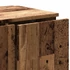 Kép 7/10 - TV szekrény Régi fa 80x34x30 cm Gépelt fa