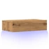 Kép 3/11 - Kézműves tölgy színű TV-szekrény LED-lámpákkal 60x35x15,5 cm