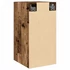 Kép 6/11 - 2 db antik fa színű szerelt fa TV-szekrény 30,5 x 30 x 60 cm