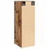 Kép 6/11 - 2 db antik fa színű szerelt fa TV-szekrény 30,5 x 30 x 90 cm
