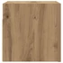 Kép 6/11 - 2 db kézműves tölgy falra szerelhető TV-szekrény 30,5x30x30 cm