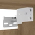 Kép 10/11 - 2 db kézműves tölgy falra szerelhető TV-szekrény 30,5x30x30 cm