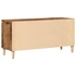 Kép 6/10 - Antik fa színű szerelt fa TV-szekrény 102 x 35 x 50 cm