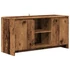 Kép 2/11 - Antik fa színű szerelt fa TV-szekrény 102 x 37,5 x 52,5 cm