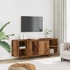 Kép 3/11 - Antik fa színű szerelt fa TV-szekrény 130 x 35 x 50 cm