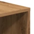 Kép 8/11 - Kézműves tölgy színű szerelt fa TV-szekrény 130 x 35 x 50 cm