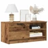 Kép 1/11 - TV szekrény Régi fa 80x35x36,5 cm Gépelt fa
