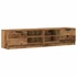 Kép 2/11 - TV szekrény 2 db Régi fa 80x35x36,5 cm Műanyag fa