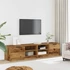 Kép 3/11 - TV szekrény 2 db Régi fa 80x35x36,5 cm Műanyag fa