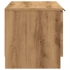 Kép 5/11 - TV szekrény Artisan tölgy 80x35x36,5 cm Műanyag fa