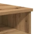 Kép 9/11 - 2 db barna tölgy színű szerelt fa TV-szekrény 80x35x36,5 cm