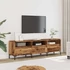 Kép 3/10 - Antik fa színű szerelt fa TV-szekrény 150 x 30 x 44,5 cm