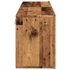 Kép 7/11 - 2 db antik fa színű falra szerelhető TV-szekrény 60 x 30 x 41cm