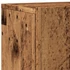 Kép 9/11 - 2 db antik fa színű falra szerelhető TV-szekrény 60 x 30 x 41cm
