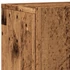 Kép 8/11 - 2 db antik fa színű falra szerelhető TV-szekrény 80 x 30 x 41cm